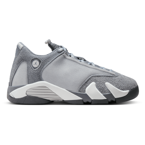 

Boys Jordan Jordan Air Jordan 14 Retro SE - Boys' Grade School Basketball Shoe Stealth Gray/White/Flint Gray Size 03.5