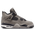 Jordan Air Jordan 4 Retro Remastered  - Boys' Grade School Black/Moon Particle/Cave Stone