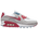 Nike Air Max 90 - Men's Light Sky Grey/Gym Red