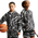 Nike Ja Club Fleece AOP Hoodie - Boys' Grade School Black/Gray