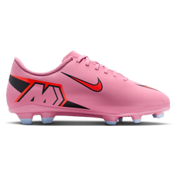 Boys' Grade School - Nike JR Vapor 16 Club FG/MG - Magic Flamingo/Black/Total Crimson