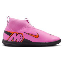 Boys' Grade School - Nike JR Zoom Superfly 10 Academy IC - Black/Magic Flamingo/Total Crimson