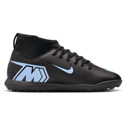 Boys' Grade School - Nike JR Superfly 10 Club TF - Black/Black
