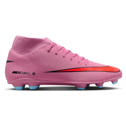 Men's - Nike Superfly 10 Club FG/MG - Magic Flamingo/Black/Total Crimson