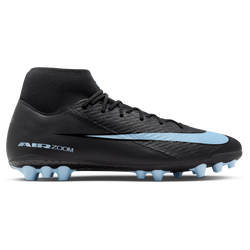 Men's - Nike Zm Superfly 10 Academy AG - Black/Ice Blue