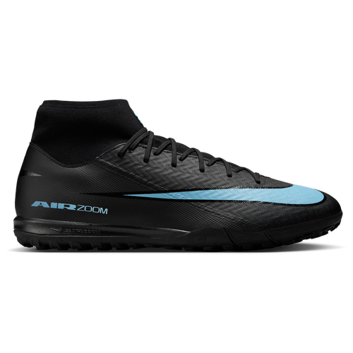 MENS - Nike Zoom Superfly 10 Academy TF - Black/Ice Blue