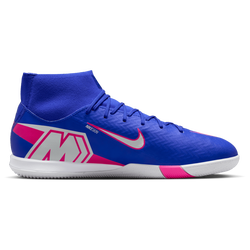 Men's - Nike Zoom Superfly 10 Academy IC - White/Racer Blue