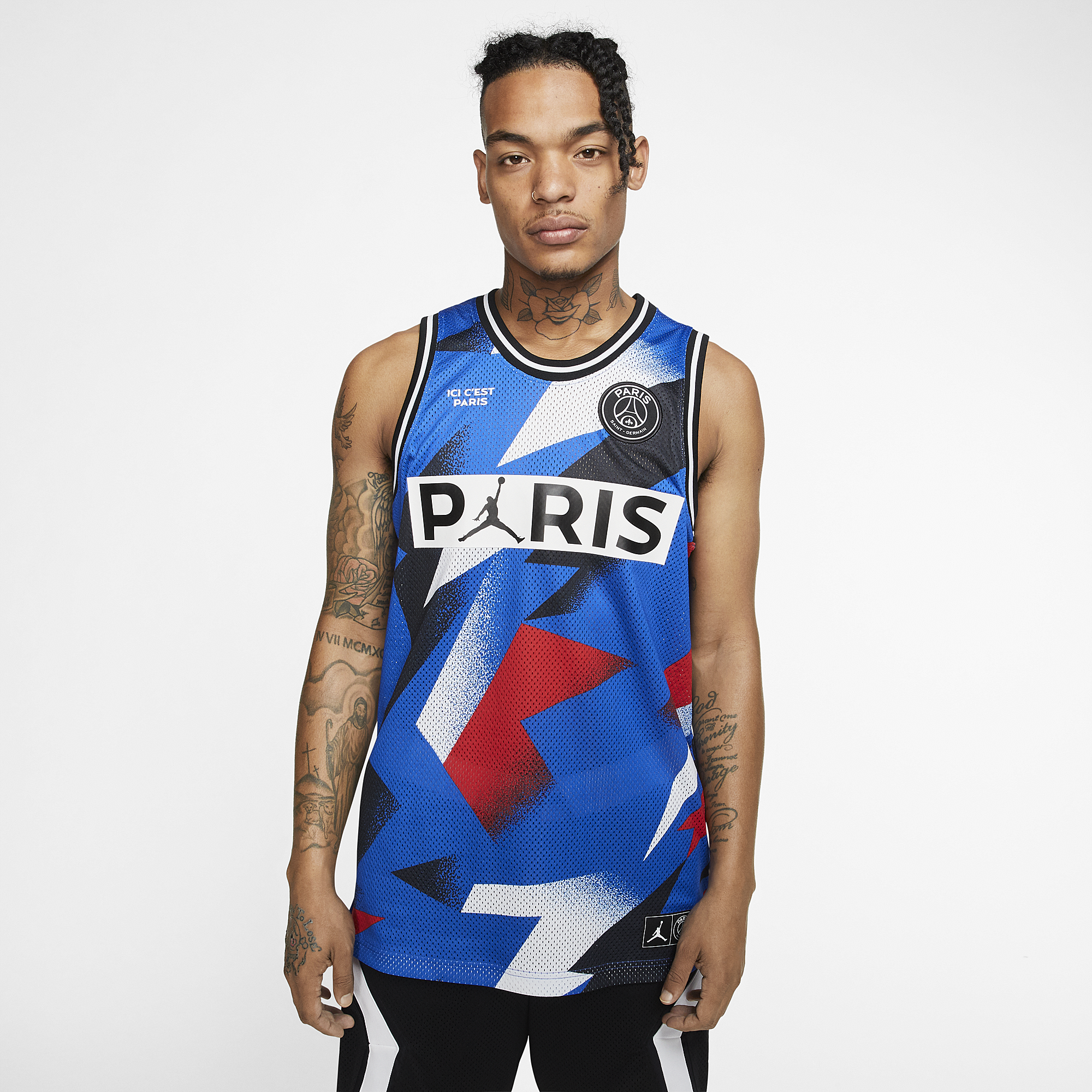 paris jordan jersey basketball