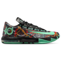 Nike Zoom KD 6 - Nike Multi/Green Glow Black