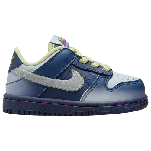 

Nike Boys Nike Dunk Low Boo - Boys' Toddler Shoes Luminous Green/Fuchsia/Diffused Blue Size 05.0