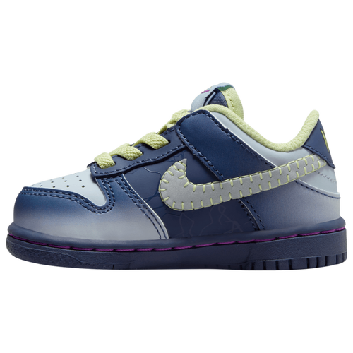 Nike Big Kids' Dunk Low Photo Blue Light Lemon Twist (GS