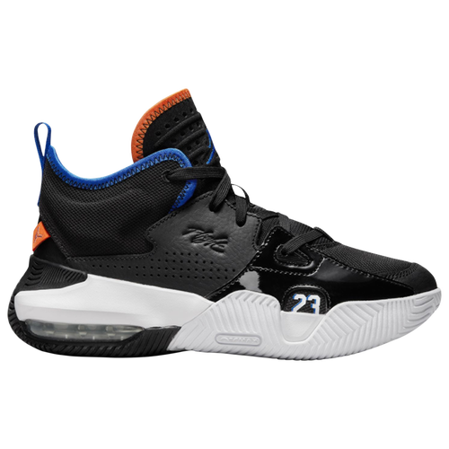 

Jordan Boys Jordan Stay Loyal 2 - Boys' Grade School Basketball Shoes Black/Hyper Royal/Safety Orange Size 7.0