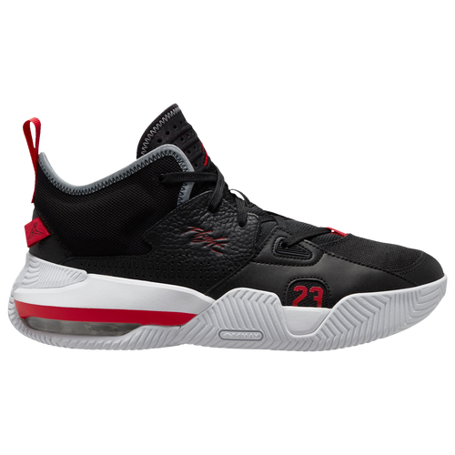 

Jordan Mens Jordan Stay Loyal 2 - Mens Basketball Shoes Black/White/Red Size 10.0