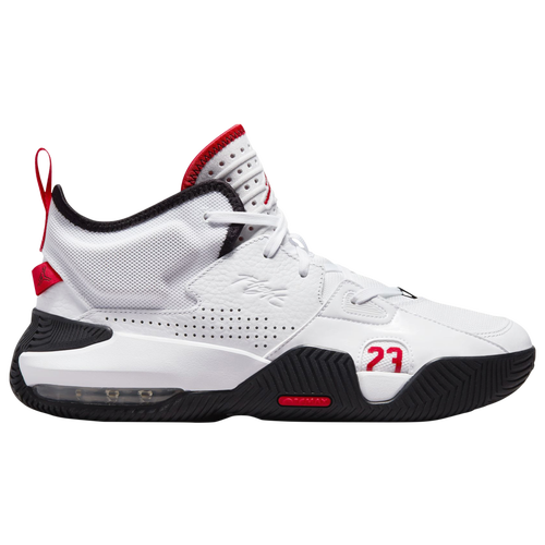 

Jordan Mens Jordan Stay Loyal 2 - Mens Basketball Shoes White/Black/Univ Red Size 10.0