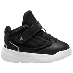 Boys' Toddler - Jordan Max Aura 4 - Black/Metalic Silver/White