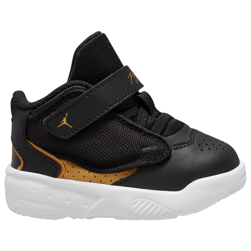 

Jordan Boys Jordan Max Aura 4 - Boys' Toddler Basketball Shoes Black/Gold/White Size 04.0