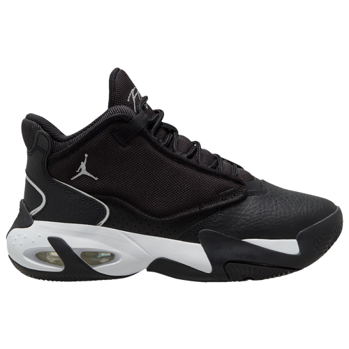 

Jordan Boys Jordan Max Aura 4 - Boys' Grade School Basketball Shoes Black/Metallic Silver/White Size 6.0