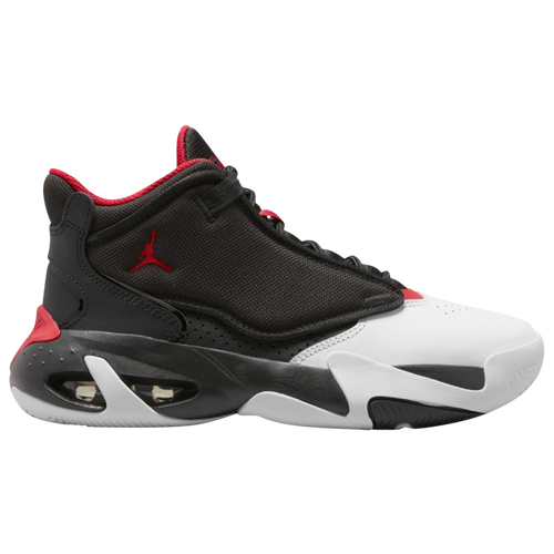 

Jordan Boys Jordan Max Aura 4 - Boys' Grade School Basketball Shoes Black/Gym Red/White Size 5.5