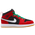 Jordan AJ 1 Mid SE - Boys' Preschool Black/Red/White