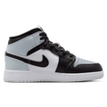 Jordan AJ 1 Mid - Jordan Black/Aura