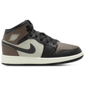 Jordan AJ 1 Mid - Jordan Black/Phantom Univ Red