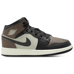 Boys' Grade School - Jordan AJ 1 Mid - Univ Red/Black/Phantom