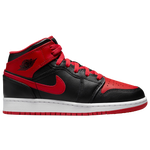 Black/Fire Red/White