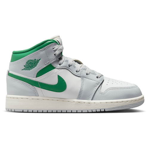 Jordan AJ 1 Mid - Jordan White/Green Sail