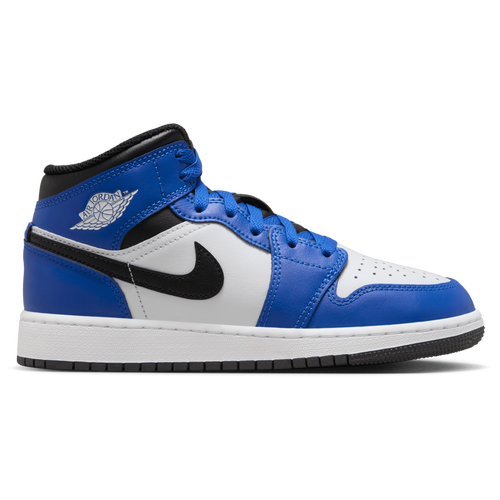 Air Jordan 1 Mid GS Game Royal Black White