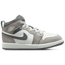 Boys' Preschool - Jordan AJ 1 Mid - Enigma Stone/Summit White/Olive Grey