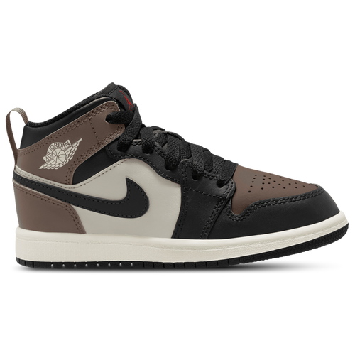 Jordan AJ 1 Mid - Jordan Black/Phantom Univ Red
