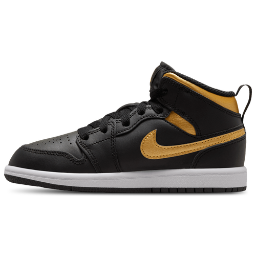 Jordan 1 Mid Metallic Gold Black PS