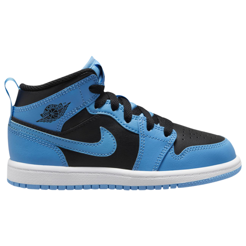 

Jordan AJ 1 Mid - Boys' Preschool Univ Blue/Black/White Size 11.0