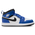 Jordan AJ 1 Mid - Boys' Preschool Blue/Black/White