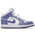 Jordan AJ 1 Mid - Boys' Preschool Purple/Purple