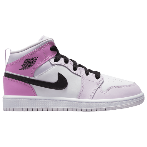 

Jordan AJ 1 Mid - Boys' Preschool Purple/Black/White Size 03.0