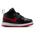 Jordan AJ 1 Mid - Girls' Toddler Black/Univ Red/White