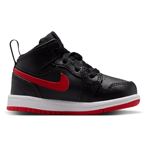  - Jordan AJ 1 Mid - Black/Univ Red White