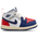 Jordan AJ 1 Mid - Boys' Toddler White/Blue