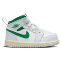 Jordan AJ 1 Mid - Jordan Summit White/Pine Green