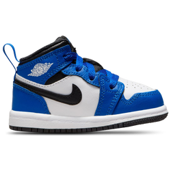 Boys' Toddler - Jordan AJ 1 Mid - Blue/Black/White