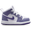 Jordan AJ 1 Mid - Boys' Toddler Purple/Purple