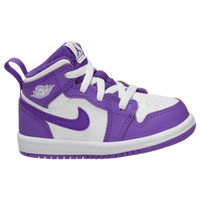 Girls' Toddler Air Jordan Retro 1 Mid Casual Shoes