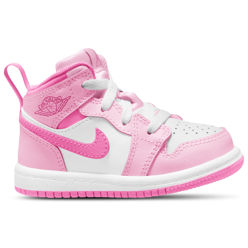 GIRLS - Jordan AJ1 Mid - Pink Foam/China Rose