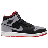 Air jordan 1 cheap mid black and grey