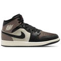Jordan AJ 1 Mid - Jordan Black/Phantom Palomino