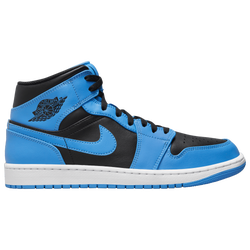 Men's - Jordan AJ 1 Mid - Blue/Black/White