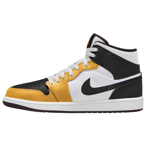 Jordan aj 1 mid yellow on sale