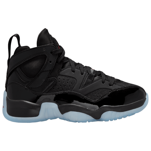 

Nike Boys Nike Jumpman Two Trey - Boys' Grade School Basketball Shoes Black/Red/Black Size 04.0
