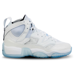 Boys' Grade School - Nike Jumpman Two Trey - White/Black/University Blue